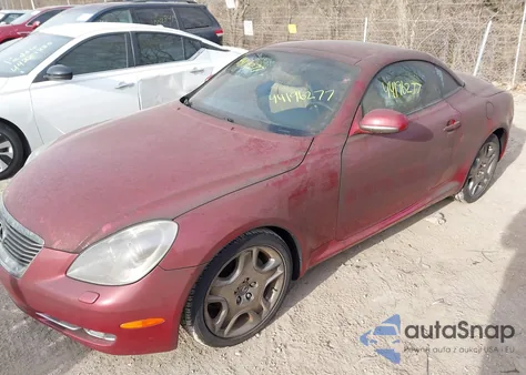 2007 Lexus Sc 430 z USA, uszkodzony, nr VIN JTHFN45Y879015674